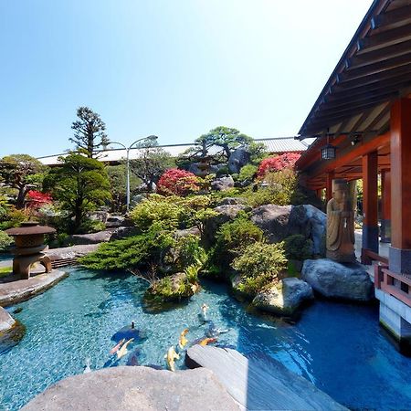 Hotel Beautiful Japanese Garden Kagetsu Fuefuki Exterior foto