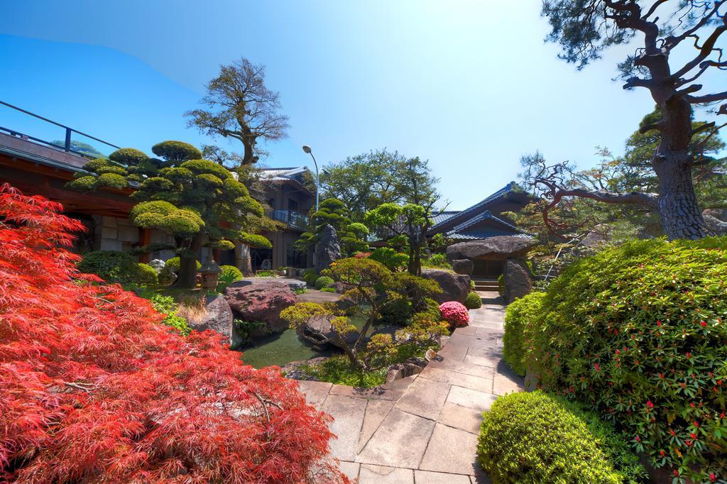 Hotel Beautiful Japanese Garden Kagetsu Fuefuki Exterior foto