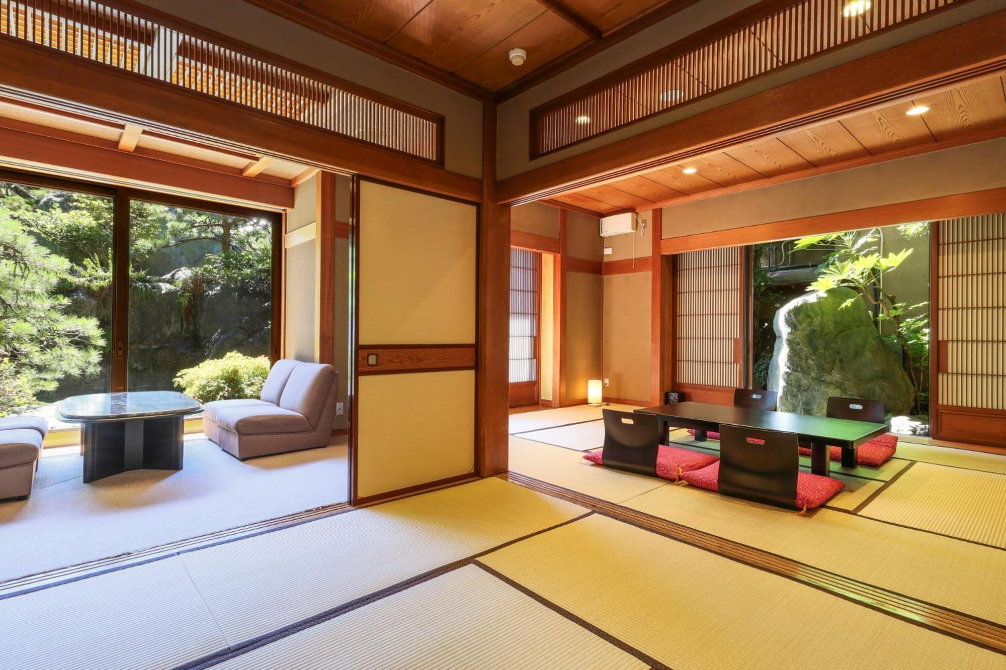 Hotel Beautiful Japanese Garden Kagetsu Fuefuki Exterior foto